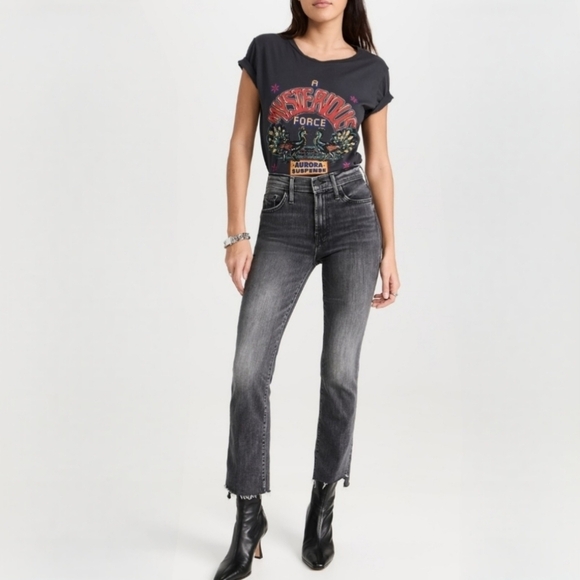 Mother Save Your Soul The Insider Crop Step Fray jeans 33